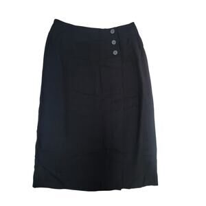 Kathryn Deene New York Black Skirt - Size 18 - Below Knee